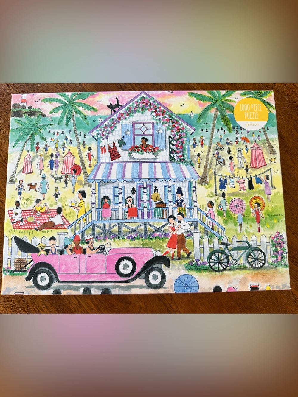 Michael Storrings Roaring 20’s Beach House Puzzle - 1000 Piece